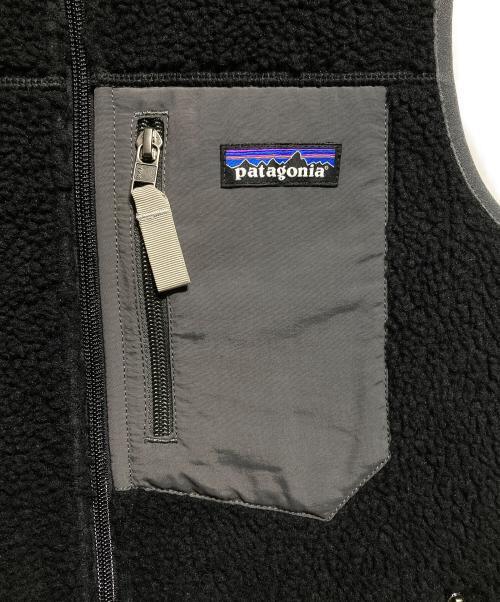 Patagonia（パタゴニア）Patagonia (パタゴニア) クラシック・レトロX・ベスト/Classic Retro-X Vest ブラック サイズ:XSの古着・服飾アイテム