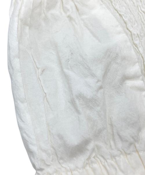 ISSEY MIYAKE（イッセイミヤケ）ISSEY MIYAKE (イッセイミヤケ) ノースリーブワンピース アイボリー サイズ:2の古着・服飾アイテム