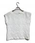 ISSEY MIYAKE (イッセイミヤケ) 立体格子デザインノースリーブブラウス/Sleeveless Blouse ホワイト サイズ:2：13000円