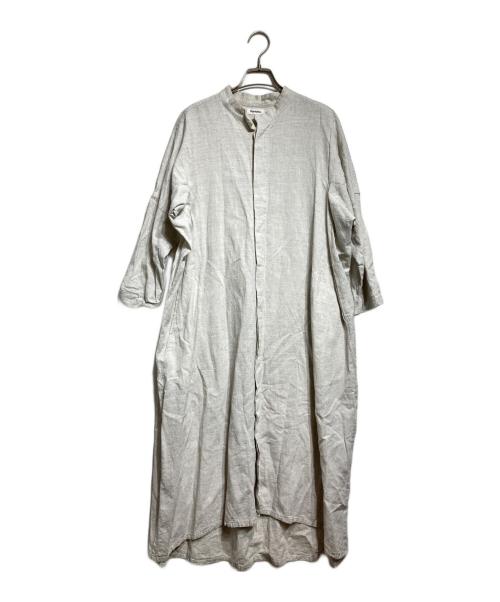 plantation（プランテーション）plantation (プランテーション) メランジFLAT/Melange FLAT ライトグレー サイズ:Mの古着・服飾アイテム