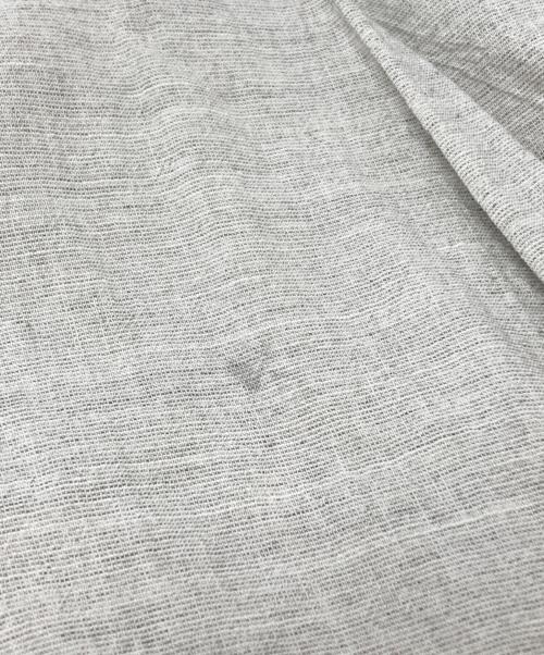 plantation（プランテーション）plantation (プランテーション) メランジFLAT/Melange FLAT ライトグレー サイズ:Mの古着・服飾アイテム