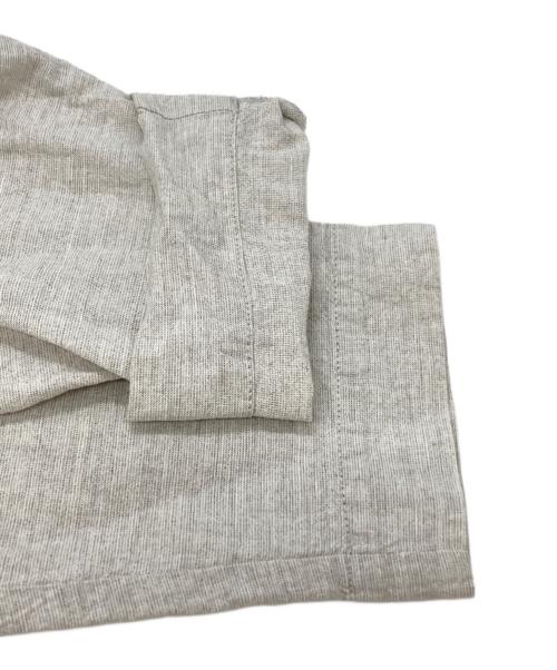plantation（プランテーション）plantation (プランテーション) メランジFLAT/Melange FLAT ライトグレー サイズ:Mの古着・服飾アイテム
