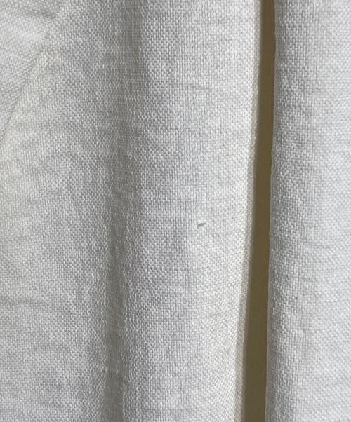 ISSEY MIYAKE（イッセイミヤケ）ISSEY MIYAKE (イッセイミヤケ) コットンリネンタックスラックス/Cotton-Linen Pleated Slacks アイボリー サイズ:1の古着・服飾アイテム