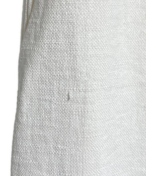 ISSEY MIYAKE（イッセイミヤケ）ISSEY MIYAKE (イッセイミヤケ) コットンリネンタックスラックス/Cotton-Linen Pleated Slacks アイボリー サイズ:1の古着・服飾アイテム