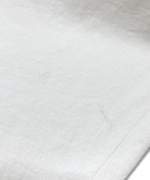 ISSEY MIYAKE（イッセイミヤケ）ISSEY MIYAKE (イッセイミヤケ) コットンリネンタックスラックス/Cotton-Linen Pleated Slacks アイボリー サイズ:1の古着・服飾アイテム