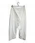 ISSEY MIYAKE (イッセイミヤケ) コットンリネンタックスラックス/Cotton-Linen Pleated Slacks アイボリー サイズ:1：12000円