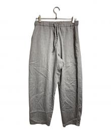 POLYPLOID（ポリプロイド）の古着「TRAVEL SUIT PANTS C/トラベルスーツパンツ」｜グレー