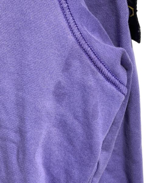 STONE ISLAND（ストーンアイランド）STONE ISLAND (ストーンアイランド) Cotton Fleece Crewneck Sweatshirt/コットンフリース クルーネックスウェットシャツ パープル サイズ:Lの古着・服飾アイテム