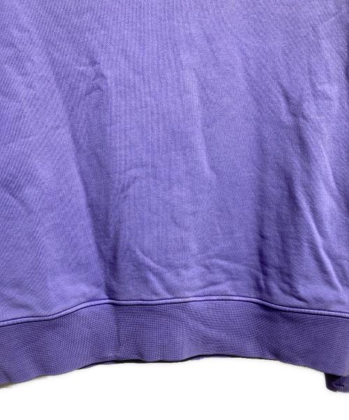 STONE ISLAND（ストーンアイランド）STONE ISLAND (ストーンアイランド) Cotton Fleece Crewneck Sweatshirt/コットンフリース クルーネックスウェットシャツ パープル サイズ:Lの古着・服飾アイテム