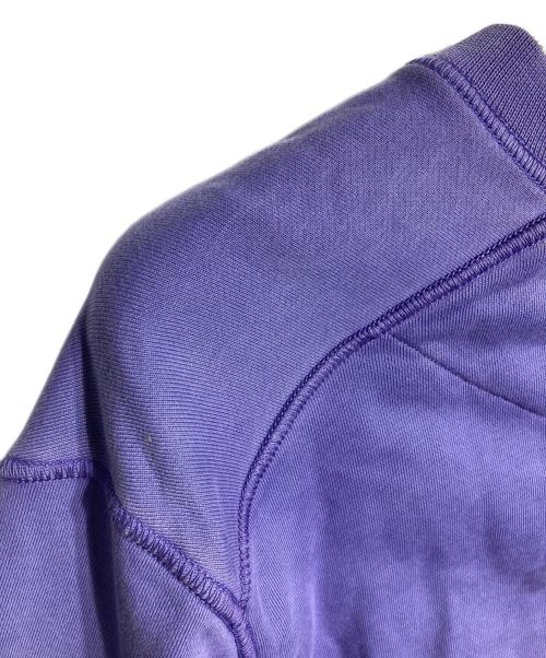 STONE ISLAND（ストーンアイランド）STONE ISLAND (ストーンアイランド) Cotton Fleece Crewneck Sweatshirt/コットンフリース クルーネックスウェットシャツ パープル サイズ:Lの古着・服飾アイテム