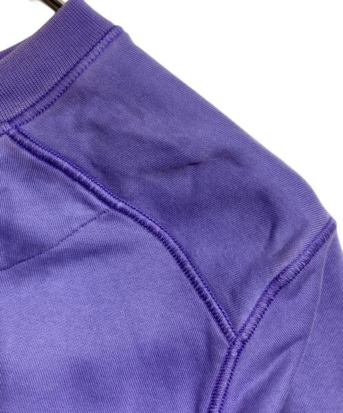 STONE ISLAND（ストーンアイランド）STONE ISLAND (ストーンアイランド) Cotton Fleece Crewneck Sweatshirt/コットンフリース クルーネックスウェットシャツ パープル サイズ:Lの古着・服飾アイテム