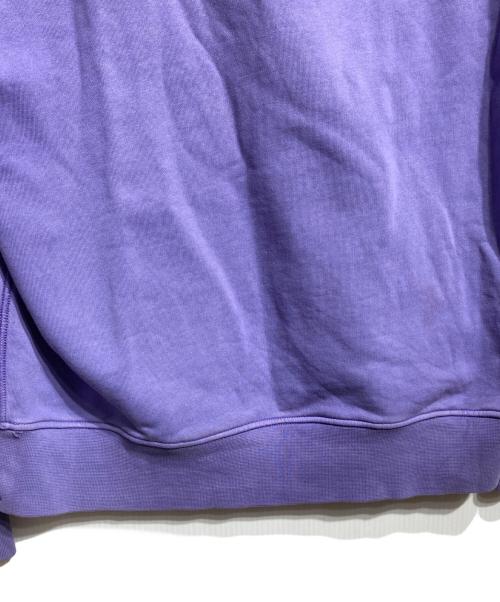 STONE ISLAND（ストーンアイランド）STONE ISLAND (ストーンアイランド) Cotton Fleece Crewneck Sweatshirt/コットンフリース クルーネックスウェットシャツ パープル サイズ:Lの古着・服飾アイテム