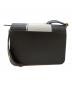 MARNI (マルニ) トランクナノレザーショルダーバッグ / Trunk Nano Leather Shoulder Bag ホワイト×ブラック：35000円