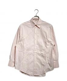 AURALEE（オーラリー）の古着「HIGH COUNT FINX OX DOLMAN SLEEVE SHIRT」｜ピンク