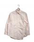 AURALEE（オーラリー）の古着「HIGH COUNT FINX OX DOLMAN SLEEVE SHIRT」｜ピンク
