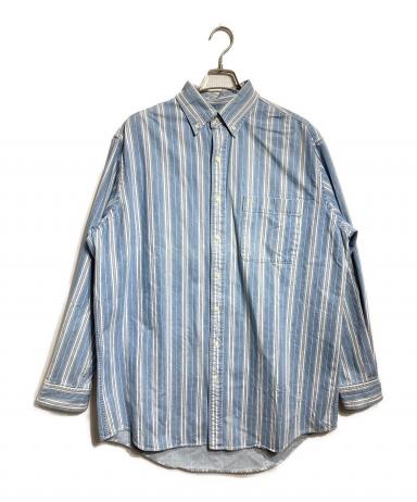 Balenciaga 17SS ピンチドカラーデニムシャツ 購入金額約16万円 中古・古着通販】BALENCIAGA (バレンシアガ) Big Denim Shirt/ビッグ