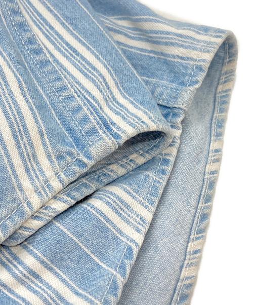 BALENCIAGA（バレンシアガ）BALENCIAGA (バレンシアガ) Big Denim Shirt/ビッグデニムシャツ ブルー サイズ:37の古着・服飾アイテム
