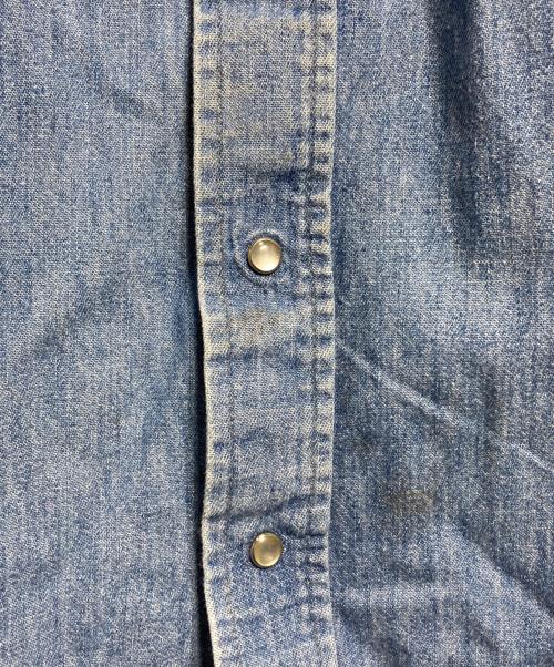 big mac（ビッグマック）big mac (ビッグマック) 80s デニムウエスタンシャツ/Denim Western Shirt インディゴ サイズ:－の古着・服飾アイテム
