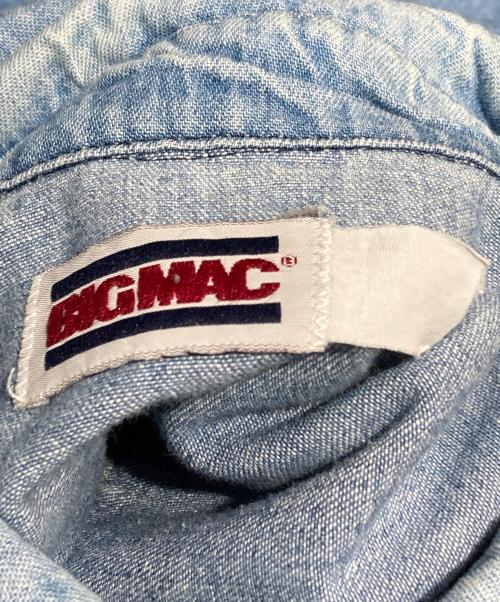 big mac（ビッグマック）big mac (ビッグマック) 80s デニムウエスタンシャツ/Denim Western Shirt インディゴ サイズ:－の古着・服飾アイテム