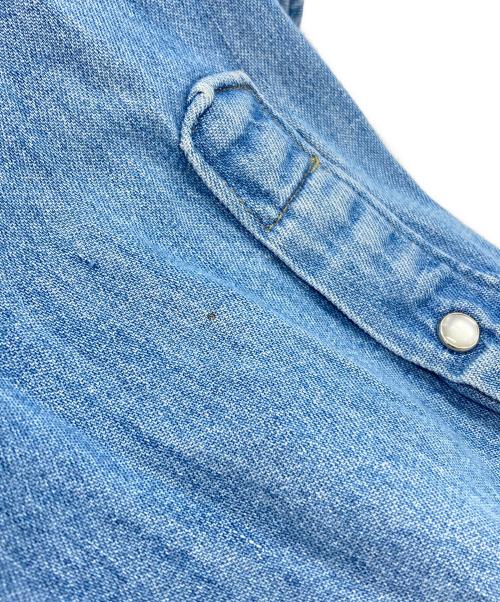 big mac（ビッグマック）big mac (ビッグマック) 80s デニムウエスタンシャツ/Denim Western Shirt インディゴ サイズ:－の古着・服飾アイテム