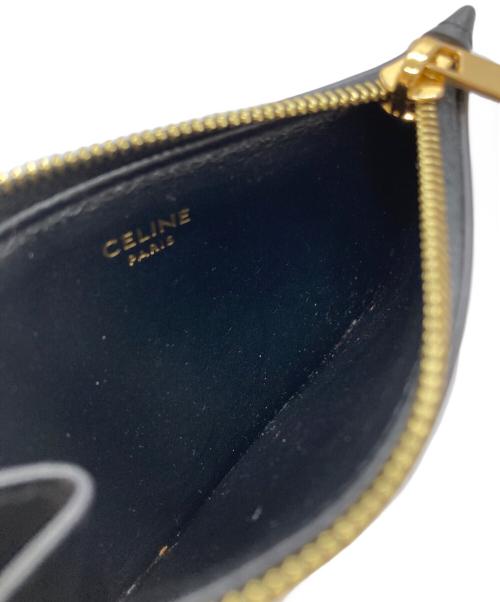 CELINE（セリーヌ）CELINE (セリーヌ) トリオンフカードケース/Triomphe Card Case ブラックの古着・服飾アイテム