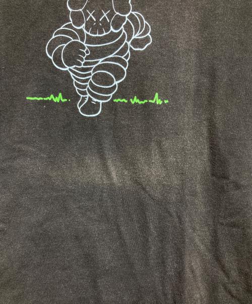KAWS（カウズ）KAWS (カウズ) 00'S USA製Tシャツ ブラック サイズ:Lの古着・服飾アイテム