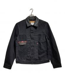 LEVI'S PReMIUM×417 by EDIFICE（リーバイス プレミアム×417 バイ エディフィス）の古着「別注 2nd Type トラッカー ジャケット」｜ブラック