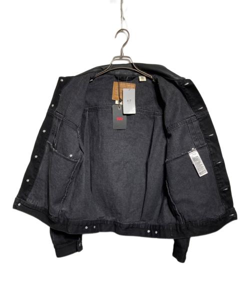 LEVI'S PReMIUM（リーバイス プレミアム）LEVI'S PReMIUM (リーバイス プレミアム) 417 by EDIFICE (417 バイ エディフィス) 別注 2nd Type トラッカー ジャケット ブラック サイズ:XSの古着・服飾アイテム