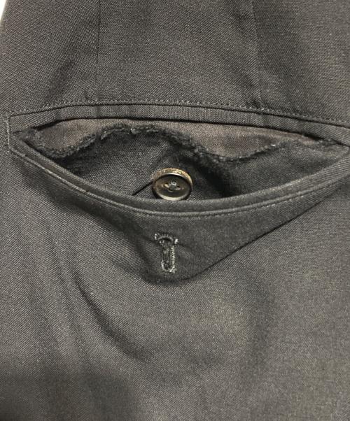 cornier（コルニエ）Cornier (コルニエ) ウールスラックス ブラック サイズ:Mの古着・服飾アイテム