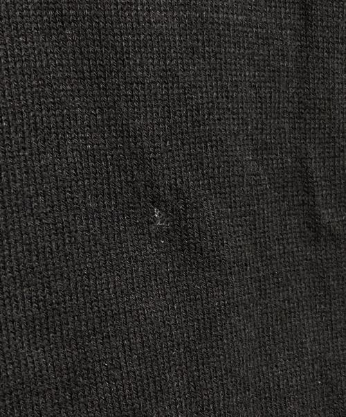 MM6 Maison Margiela（エムエムシックスメゾンマルジェラ）MM6 Maison Margiela (エムエムシックスメゾンマルジェラ) 変形ニットベスト ブラック サイズ:Ｓの古着・服飾アイテム
