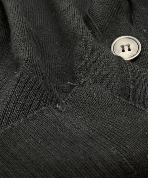 MM6 Maison Margiela（エムエムシックスメゾンマルジェラ）MM6 Maison Margiela (エムエムシックスメゾンマルジェラ) 変形ニットベスト ブラック サイズ:Ｓの古着・服飾アイテム
