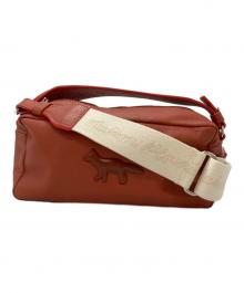 maison kitsune（メゾンキツネ）の古着「THE CLOUD TILETTE BAG/ THE CLOUD TILETTE BAG クラウド・ティレット・バッグ」｜オレンジ