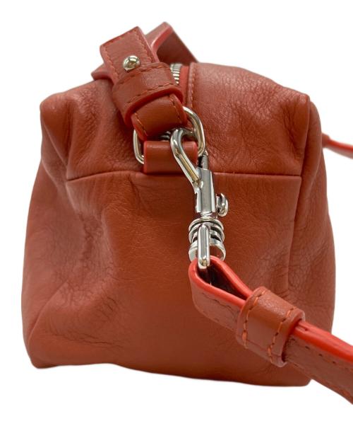 maison kitsune（メゾンキツネ）MAISON KITSUNE (メゾンキツネ) THE CLOUD TILETTE BAG/ THE CLOUD TILETTE BAG クラウド・ティレット・バッグ オレンジ サイズ:不明の古着・服飾アイテム
