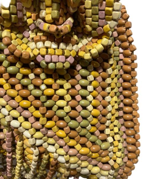 JAMIN PUECH（ジャマンピュエッシュ）JAMIN PUECH (ジャマンピュエッシュ) マルチカラービーズハンドバッグ/Multicolor bead handbag マルチカラー サイズ:不明の古着・服飾アイテム