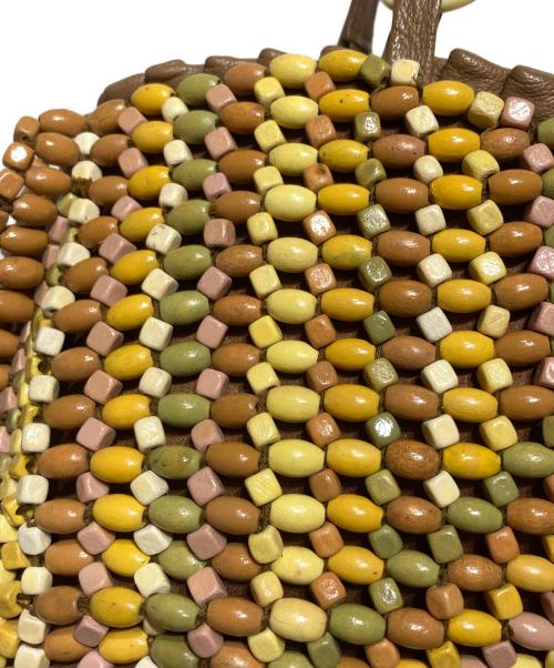 JAMIN PUECH（ジャマンピュエッシュ）JAMIN PUECH (ジャマンピュエッシュ) マルチカラービーズハンドバッグ/Multicolor bead handbag マルチカラー サイズ:不明の古着・服飾アイテム