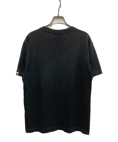 BAPE BY A BATHING APE（ベイプバイアベイシングエイプ）BAPE BY A BATHING APE (ベイプバイアベイシングエイプ) APE HEAD ROGO TEE ブラック サイズ:Mの古着・服飾アイテム