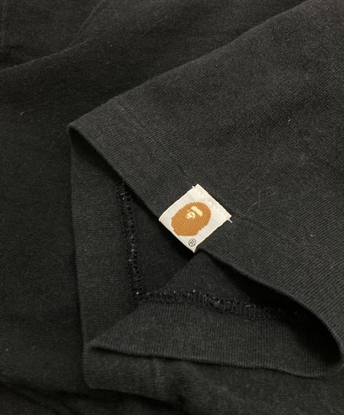 BAPE BY A BATHING APE（ベイプバイアベイシングエイプ）BAPE BY A BATHING APE (ベイプバイアベイシングエイプ) APE HEAD ROGO TEE ブラック サイズ:Mの古着・服飾アイテム