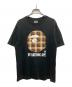 BAPE BY A BATHING APE（ベイプバイアベイシングエイプ）の古着「APE HEAD ROGO TEE」｜ブラック