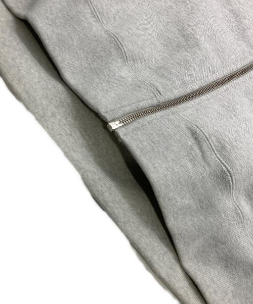 stussy（ステューシー）stussy (ステューシー) NIKE (ナイキ) Fleece Zip Hoodie グレー サイズ:XLの古着・服飾アイテム
