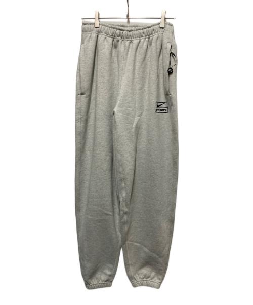 NIKE（ナイキ）NIKE (ナイキ) stussy (ステューシー) Washed Fleece Sweatpants グレー サイズ:XSの古着・服飾アイテム