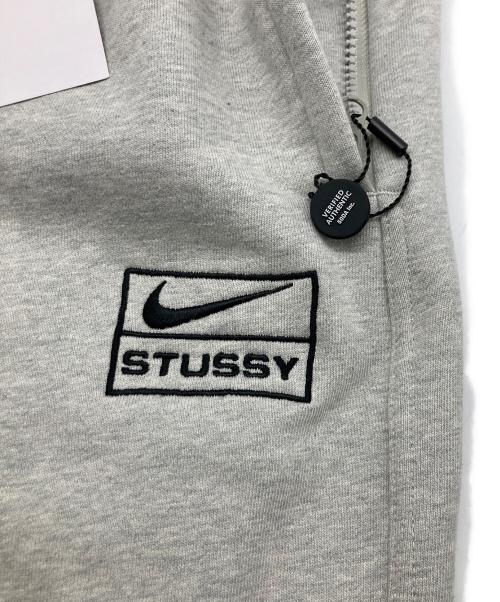NIKE（ナイキ）NIKE (ナイキ) stussy (ステューシー) Washed Fleece Sweatpants グレー サイズ:XSの古着・服飾アイテム