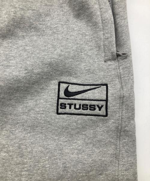 NIKE（ナイキ）NIKE (ナイキ) stussy (ステューシー) Fleece Pants グレー サイズ:Mの古着・服飾アイテム