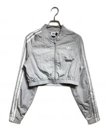 adidas Originals（アディダスオリジナル）の古着「アディカラー チームガイスト クロップド トラックトップ/Adicolor Teamgeist Cropped Track Top」｜グレー