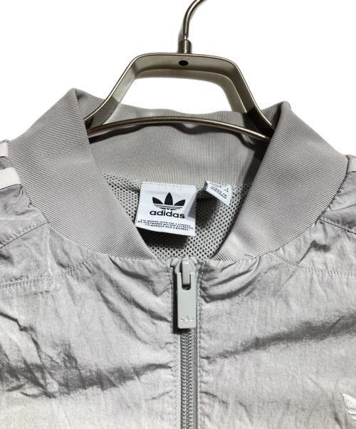 adidas Originals（アディダスオリジナル）adidas originals (アディダスオリジナル) アディカラー チームガイスト クロップド トラックトップ/Adicolor Teamgeist Cropped Track Top グレー サイズ:Lの古着・服飾アイテム