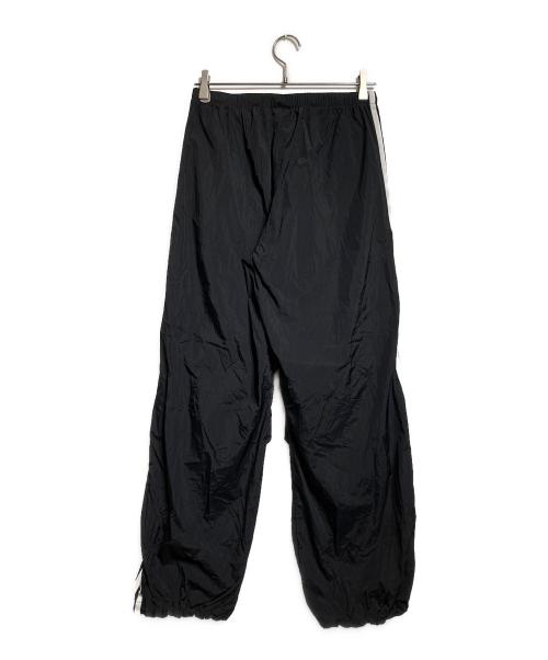adidas Originals（アディダスオリジナル）adidas Originals (アディダスオリジナル) スリーストライプス ウーブン パラシュートパンツ/Three-Stripes Woven Parachute Pants ブラック サイズ:Mの古着・服飾アイテム