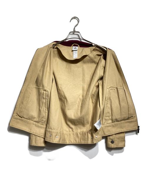 adidas Originals（アディダスオリジナル）adidas originals (アディダスオリジナル) ツイル ファイヤーバード ジャケット ベージュ サイズ:Sの古着・服飾アイテム