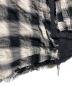 中古・古着 SASQUATCHfabrix. (サスクワッチファブリックス) オンブレ腰巻スカーフ/Ombré waist-wrap scarf ホワイト×ブラック サイズ:Free：8000円