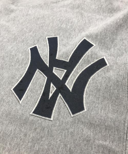 A BATHING APE（アベイシングエイプ）A BATHING APE (アベイシングエイプ) NEIGHBORHOOD (ネイバーフッド) 90s コラボロゴスウェット グレー サイズ:Mの古着・服飾アイテム