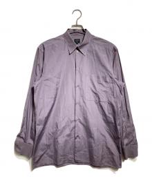 Jean Paul Gaultier homme（ジャンポールゴルチェオム）の古着「BOXブロードシャツ/Broadcloth shirt」｜パープル