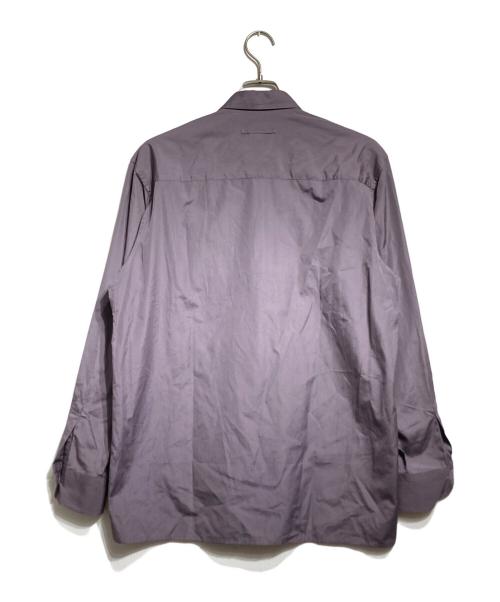 Jean Paul Gaultier homme（ジャンポールゴルチェオム）Jean Paul Gaultier homme (ジャンポールゴルチェオム) BOXブロードシャツ/Broadcloth shirt パープル サイズ:48の古着・服飾アイテム
